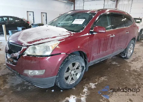 2012 Chevrolet Traverse 1Lt из США, поврежденный, VIN 1GNKVGED9CJ102160